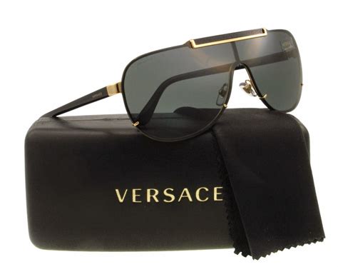 versace black on black sunglasses|Versace black sunglasses men.